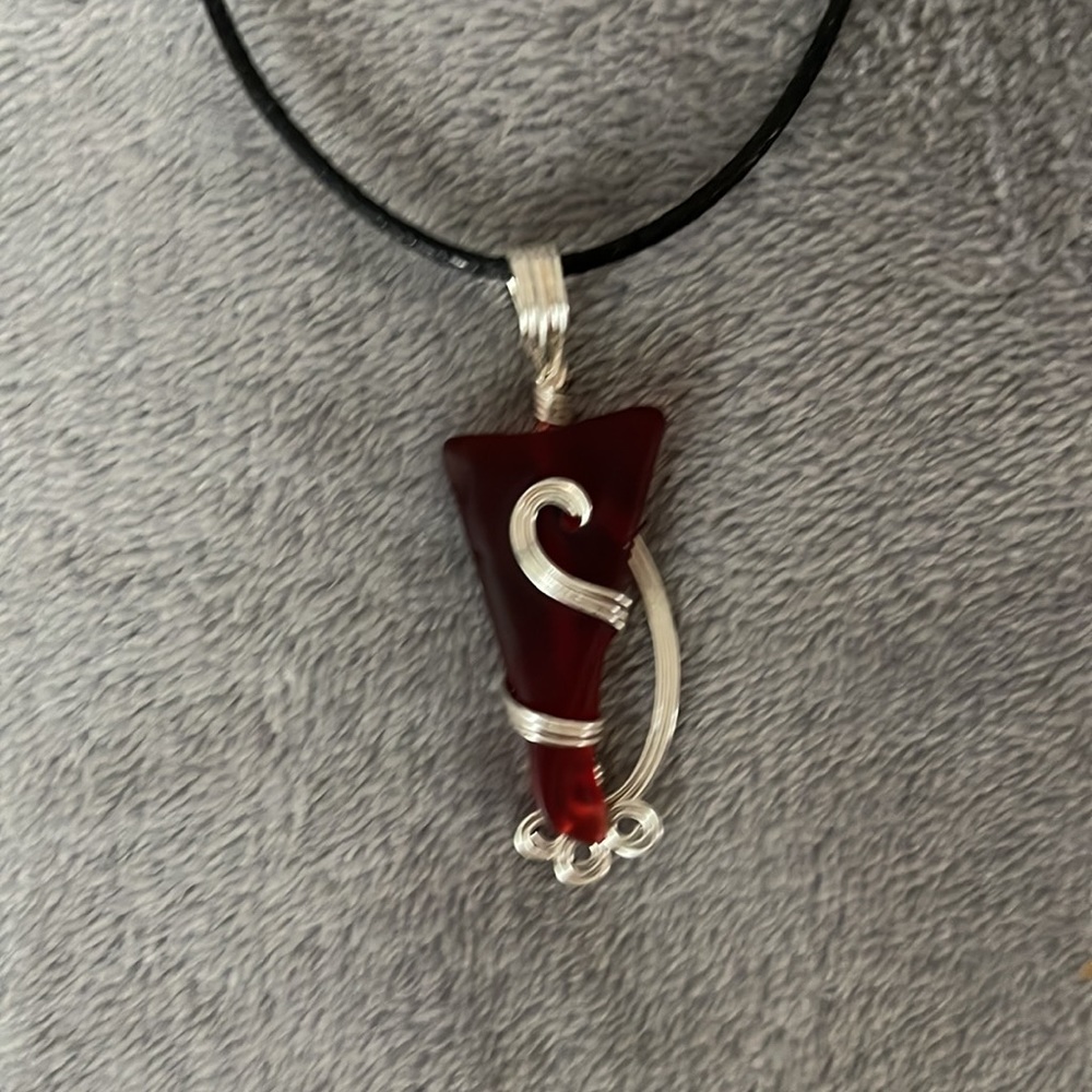 Garnet necklace